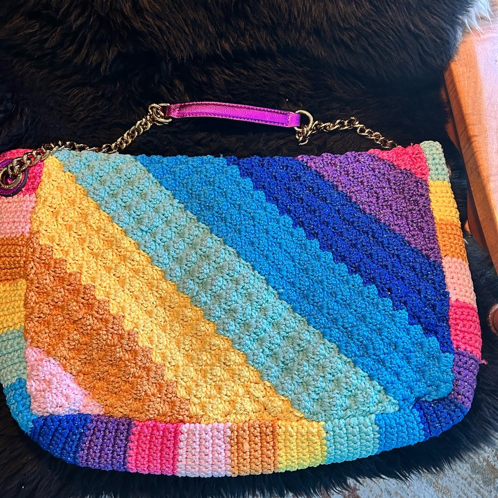 Kurt Geiger XXL crochet Kensington bag - Picture 4 of 14